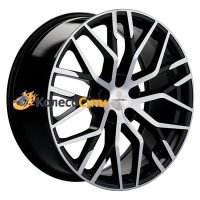 Khomen Wheels KHW2005 (Audi/VW) 8,5x20/5x112 ET33 D66,5  Black-FP