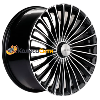 Khomen Wheels KHW2008 (Mercedes Front) 8,5x20/5x112 ET38 D66,6  Black-FP